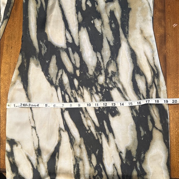 RACHEL Rachel Roy Abstract Print Long Sleeve Dress sz S, NWT - Picture 10 of 10